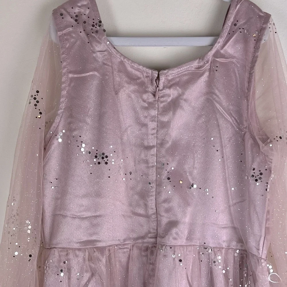 Joyfolie | Cowgirl Princess Cottagecore Fairy Floral Layla Dress Blush | 12